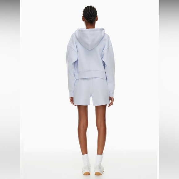 ARITZIA TNA COZY FLEECE BOYFRIEND 5" SWEATSHORT - Picture 5 of 14